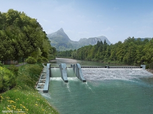 Wasserkraftwerk Nonner Rampe Wasserkraftwerk Nonner Rampe