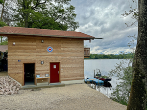 Neue Wasserwachtstation Abtsee Neue Wasserwachtstation Abtsee
