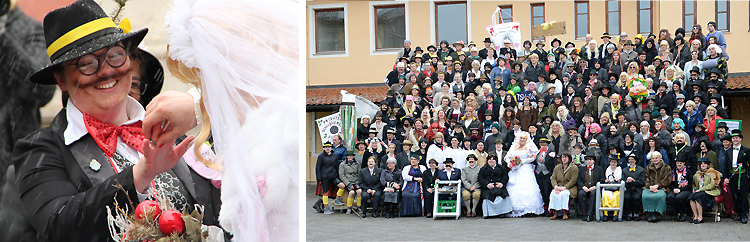 Waginger Faschingshochzeit 2018 Waginger Faschingshochzeit 2018