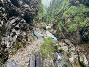 Wiederöffnung Weißbachschlucht Wiederöffnung Weißbachschlucht