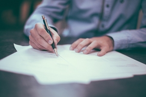 Unterschrift Unterschrift