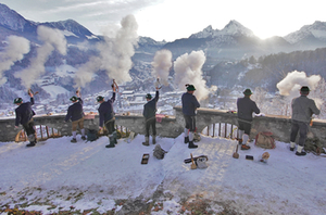 Weihnachtsschützen Berchtesgaden Lockstein 18 Dezember 2022 Weihnachtsschützen Berchtesgaden Lockstein 18 Dezember 2022