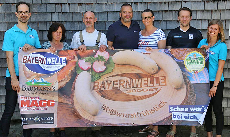 Bayernwelle Weißwurstfrühstück 01 Juni 2018 Hammerau