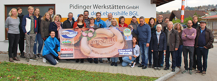 Bayernwelle Weißwurstfrühstück 02 November 2018 in Piding