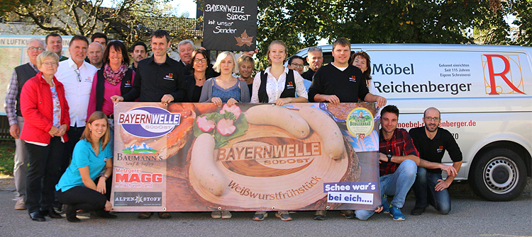 Bayernwelle Weißwurstfrühstück 05 Oktober 2018 in Hammerau