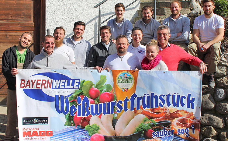 Bayernwelle Weißwurstfrühstück 06 April 2018 in Chieming