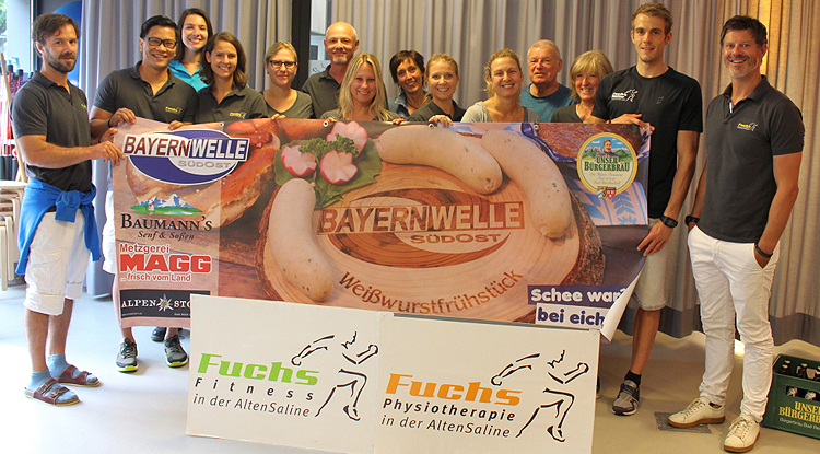 Bayernwelle Weißwurstfrühstück 06 Juli 2018 Bad Reichenhall