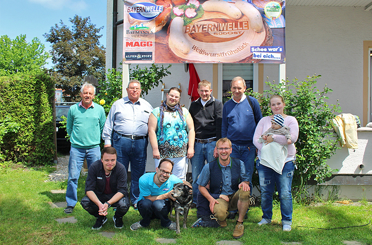 Bayernwelle Weißwurstfrühstück 11 Mai 2018 in Laufen