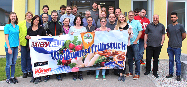 Bayernwelle Weißwurstfrühstück WWF 13 April 2018 