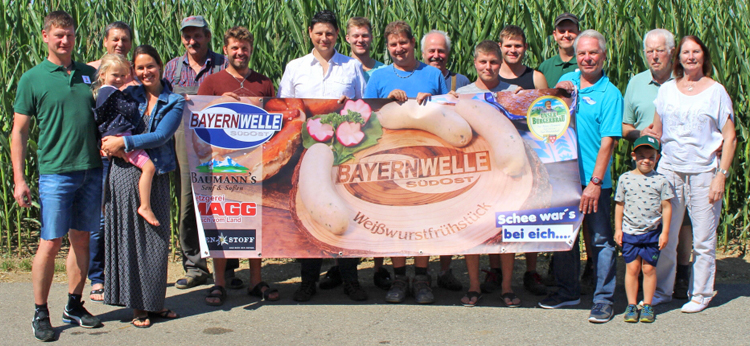 Bayernwelle Weißwurstfrühstück 20 Juli 2018 in Attenberg