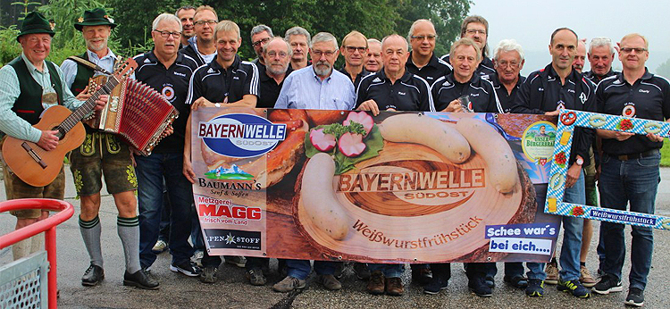 Bayernwelle Weißwurstfrühstück 29 Juni 2018 beim SV Oberfeldkirchen