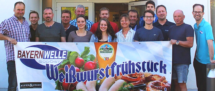 Bayernwelle Weißwurstfrühstück 20. Oktober 2017 in Traunstein