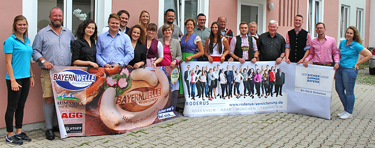 Bayernwelle Weißwurstfrühstück 24 August 2018 in Traunstein