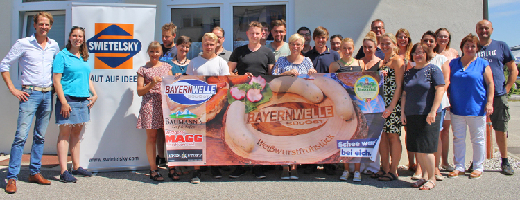 Bayernwelle Weißwurstfrühstück 27 Juli 2018 in Traunstein