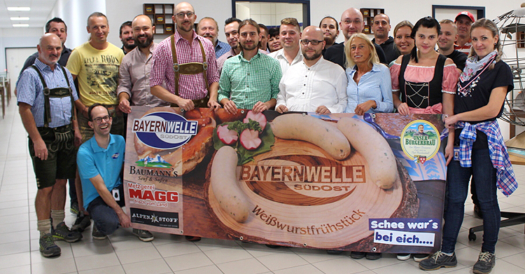 Bayernwelle Weißwurstfrühstück 28 September 2018 in Eggstätt