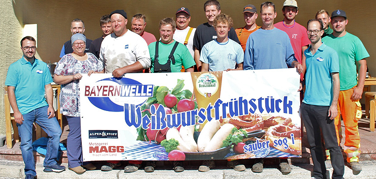 Bayernwelle Weißwurstfrühstück 29. September 2017 in Schönau am Königssee