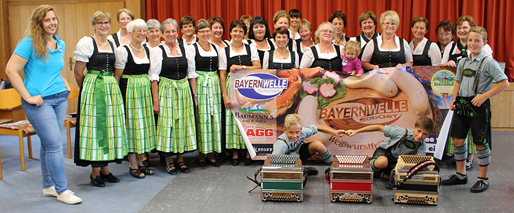 Bayernwelle Weißwurstfrühstück 31 August 2018 in Teisendorf